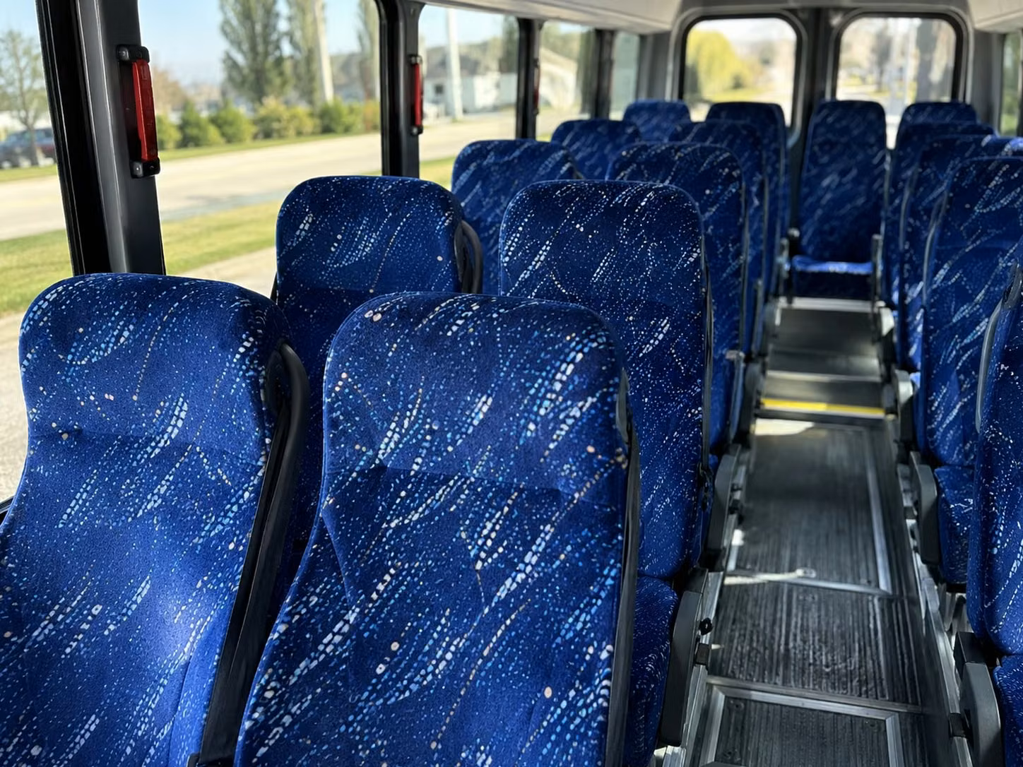 20 passenger minibus inside