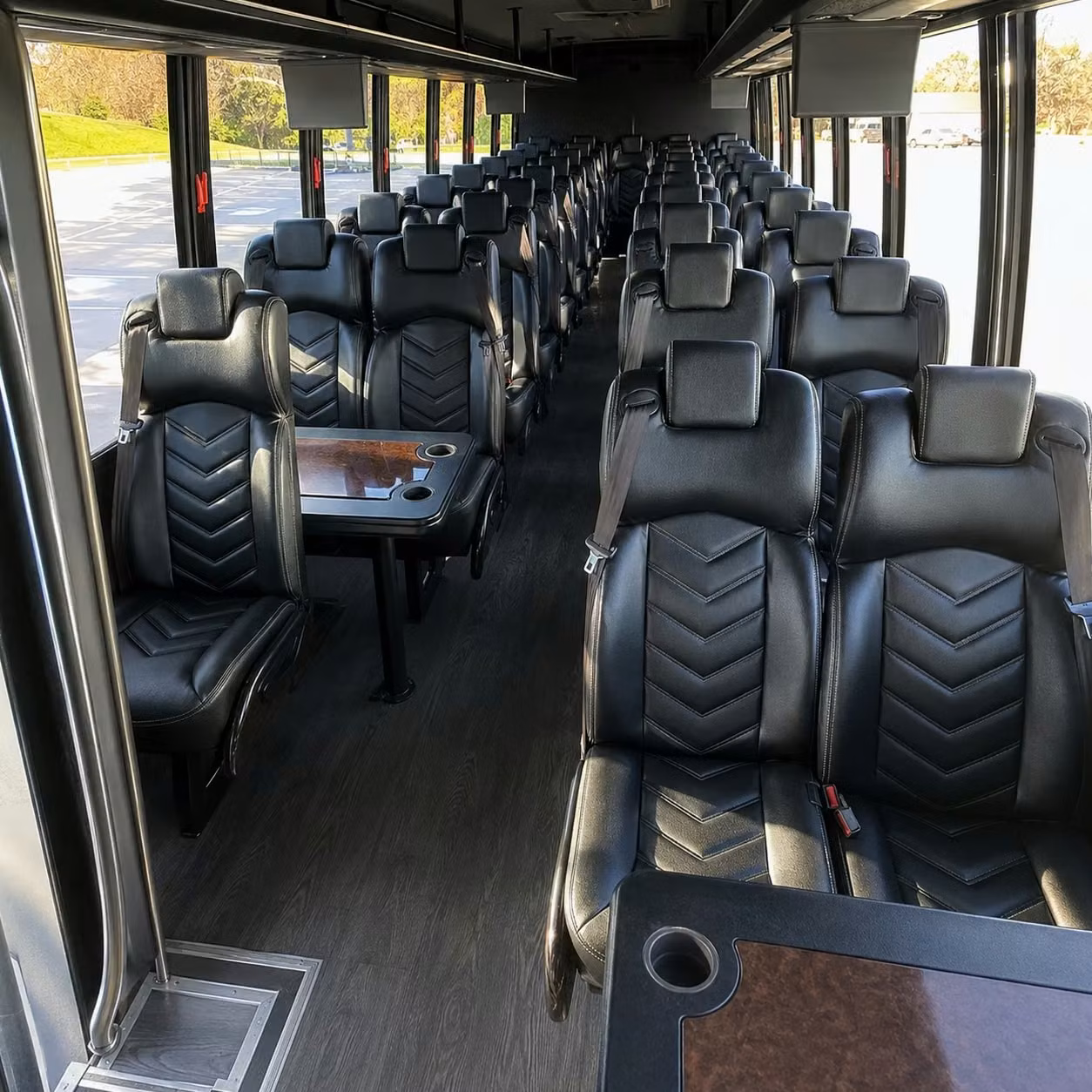 35 passenger minibus inside