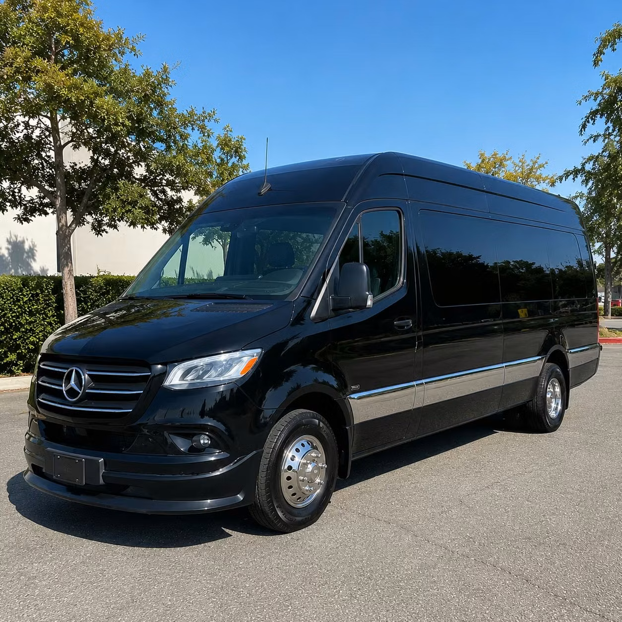 sprinter van with driver