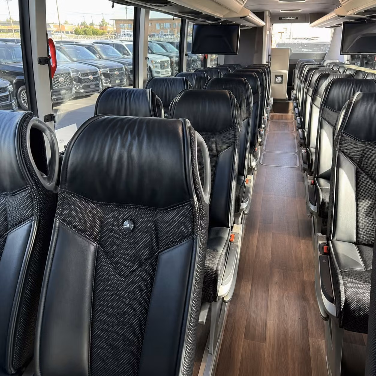 west valley city charter bus rental inside